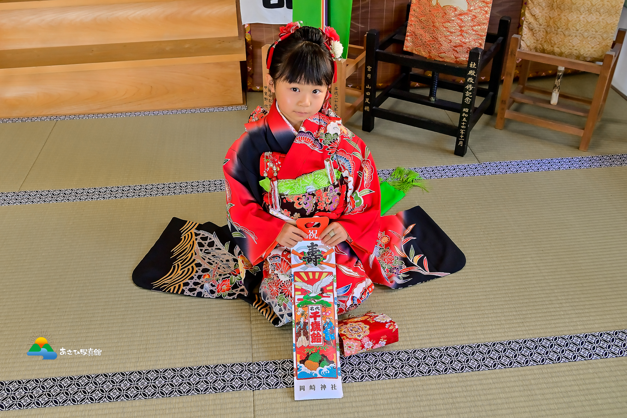 岡崎神社お詣り写真